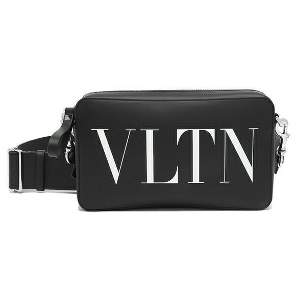 Valentino Garavani 3Y2B0704WJW 0NI Unisex Leather Shoulder Bag Black - Picture 2 of 8